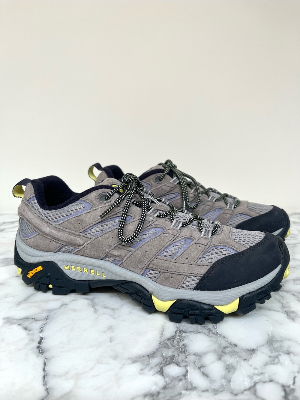 Merrell Womens Moab 2 Vent Hiking Shoes In Navy Morning J19904 Size 9.5